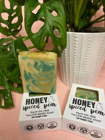 Honey Spiced Pear Body Bar Soap Harper’s Haven
